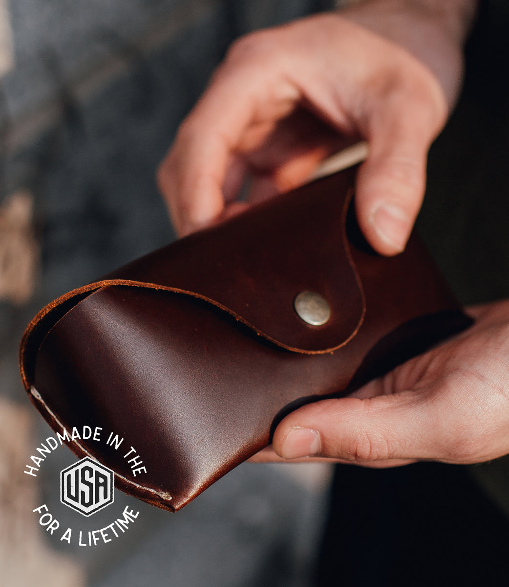 Handmade Leather Glasses Case - USA MADE – The Local Branch