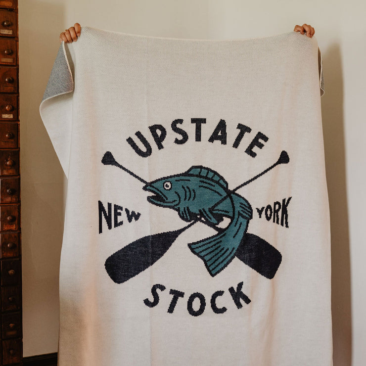 Upstate Stock Fireside Blanket