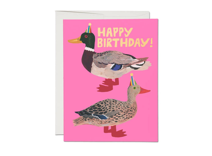 Quacky Birthday greeting card