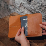 Custom Leather Passport Case - The Local Branch