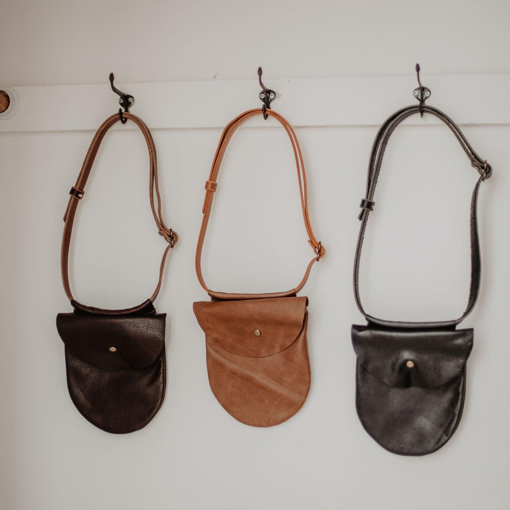 One Of These Days Chalk Leather Bag