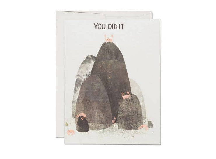 Crabs congratulations greeting card - USA Made