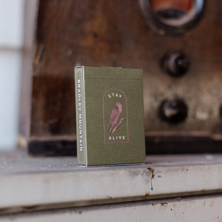 Survival Playing Cards - Green  - USA Made