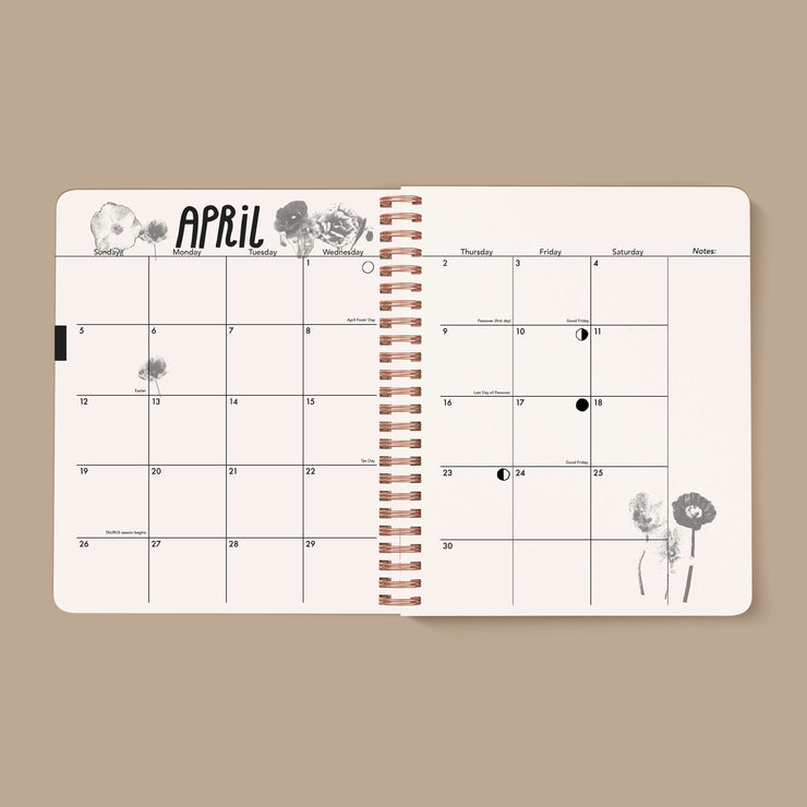 13 Month Planner - USA Made