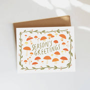 Mushroom Season Greeting Card - USA Made