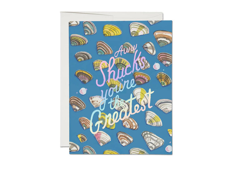 Aww Shucks friendship greeting card - USA Made