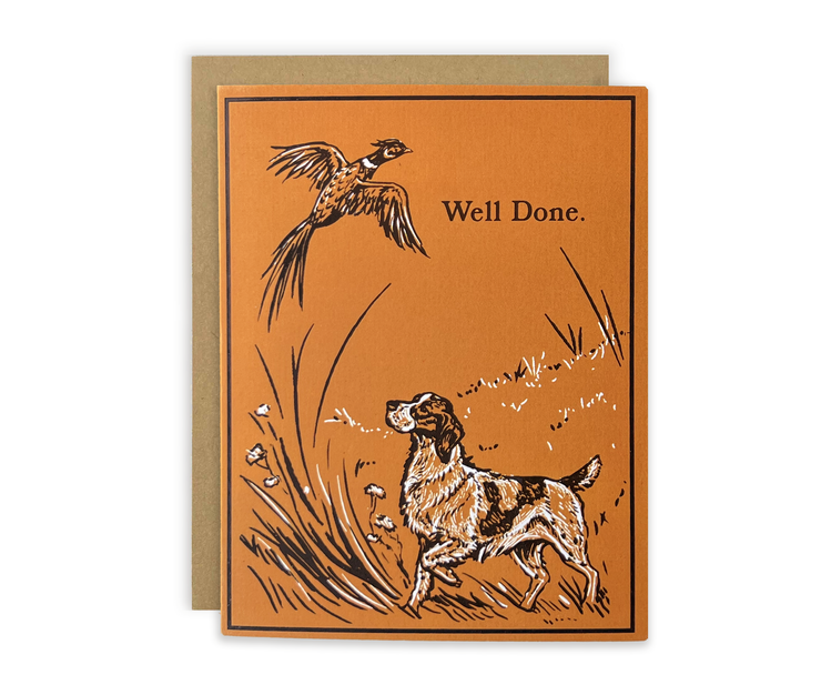 Well Done Greeting Card - USA Made