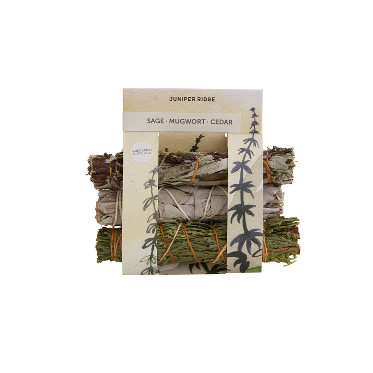 Natural Incense - Sage | Mugwort | Cedar - USA Made