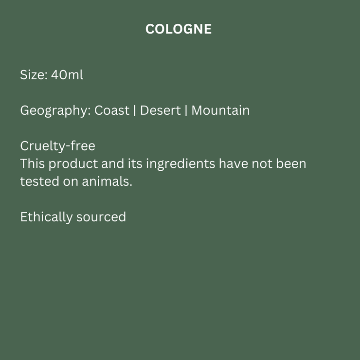 Wilderness Cologne - Desert - USA Made