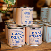 9 oz soy candle by good and well ocean mist white tea mimosa and musk scent