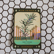 Rosemary Tarot Bath Salt Soak