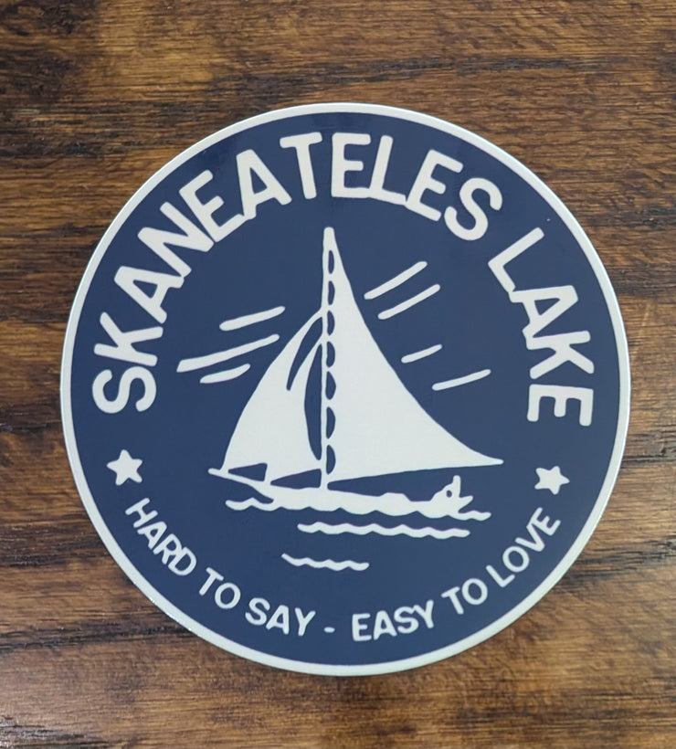 Skaneateles “Hard to say - easy to love” Sticker - USA Made