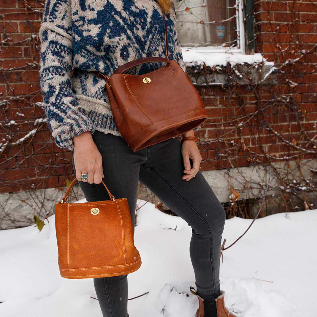 Leather Crossbody Bag - Sierra Convertible Handbag – The Local Branch