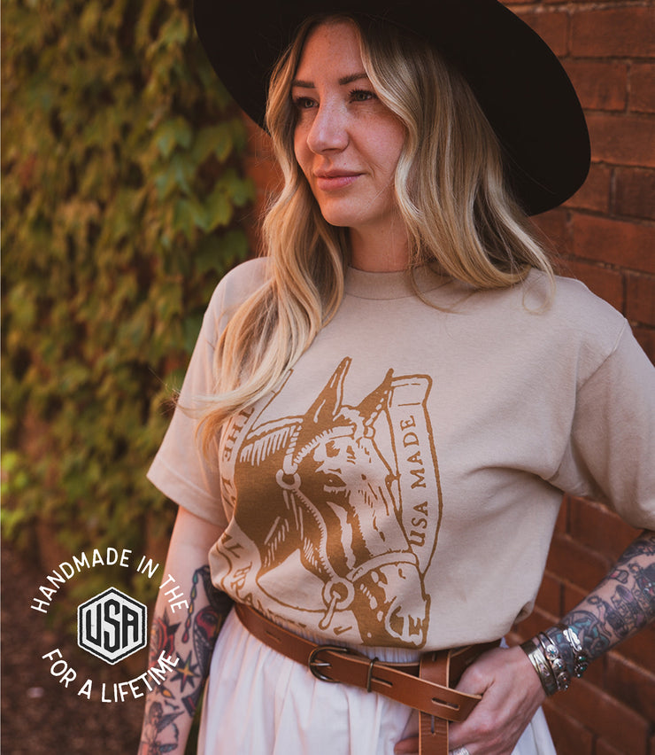 Horse Tee - USA Made