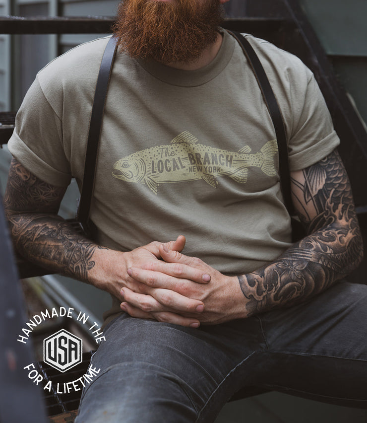 Trout Tee - USA Made