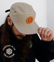 Camp Hat // Leather Patch // Skaneateles Lake  -USA Made