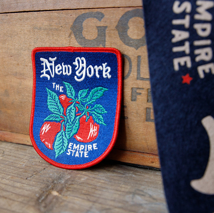 New York Embroidered Patch - USA Made