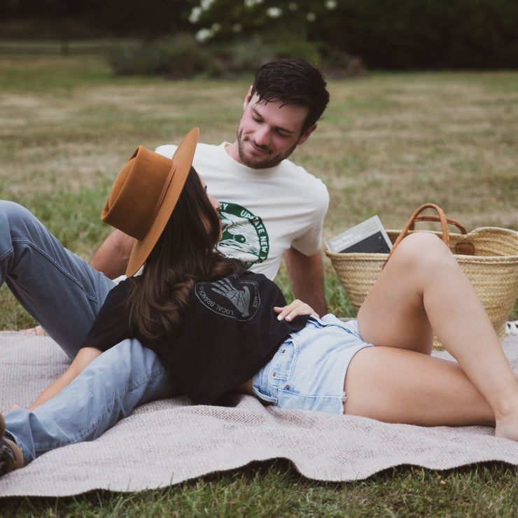 Finger Lakes Cropped Tee - USA Made