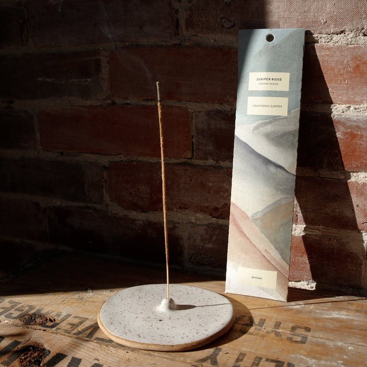 Incense burning

