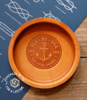 Leather Valet - Round