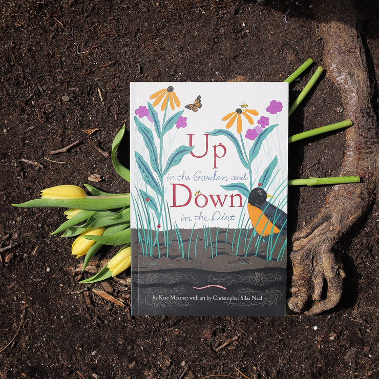 Kids book about animals and bugs found in the garden