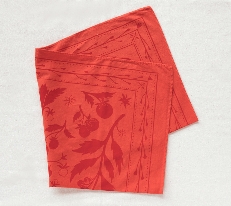 Tomato Bandana - USA Made