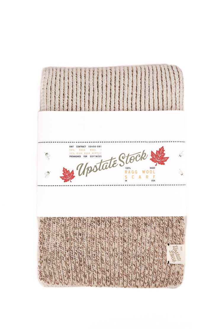 U.S. Ragg Wool Scarf - USA Made