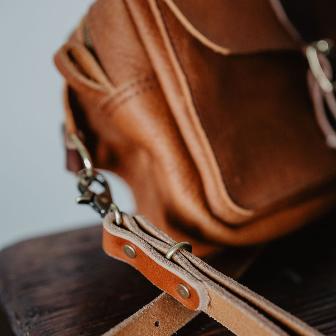 Handmade Leather Sling Bag - Vagabond Sling Pack USA Made – The
