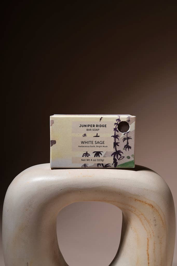 White Sage Organic Bar Soap | Vegan Soap | Organic Soap - USA Made