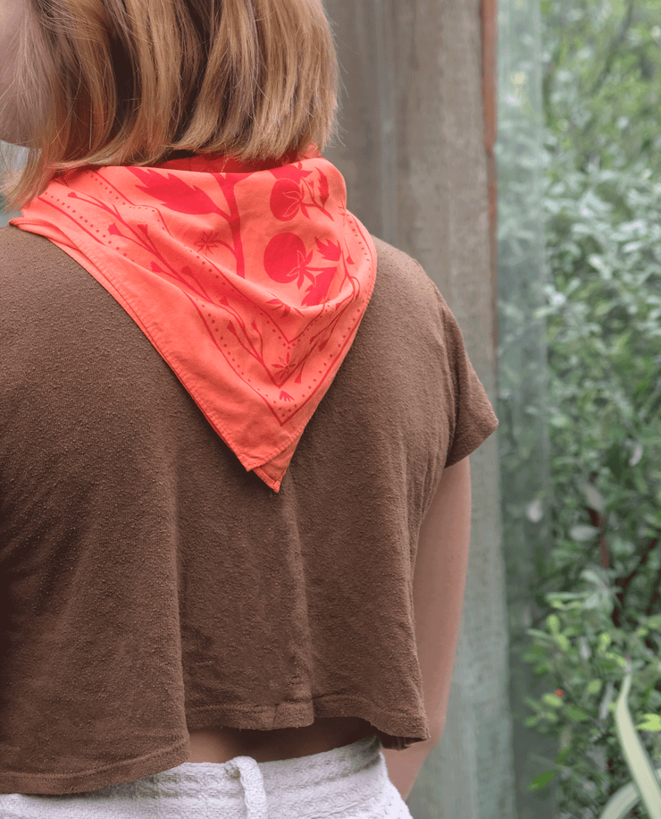 Tomato Bandana - USA Made