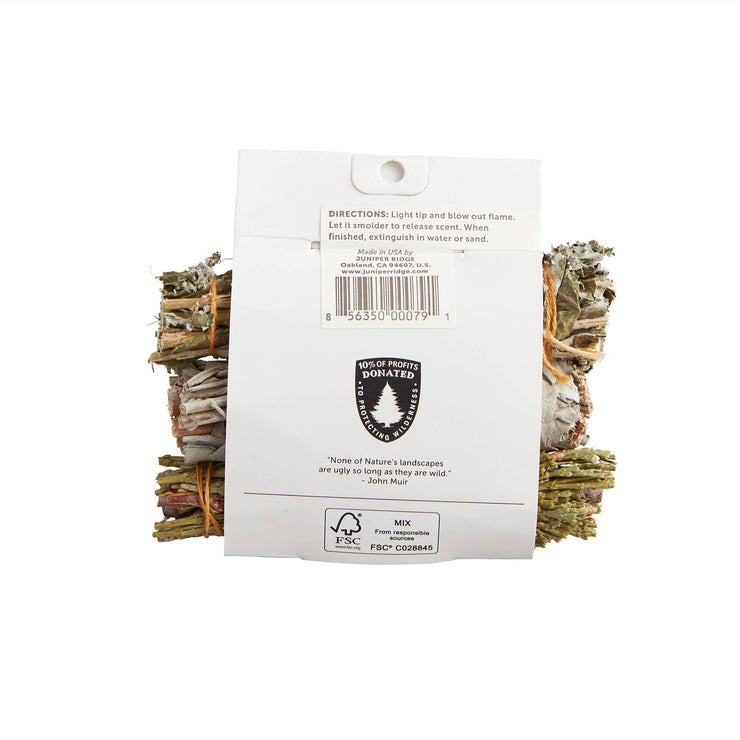Natural Incense - Sage | Mugwort | Cedar - USA Made