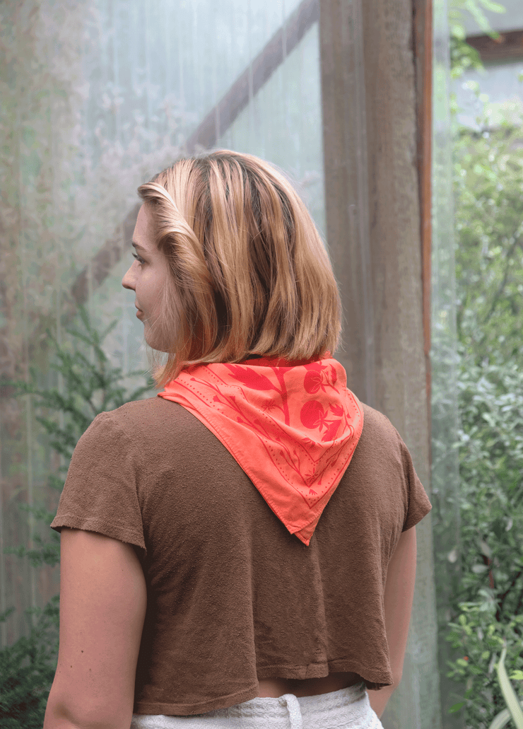 Tomato Bandana - USA Made