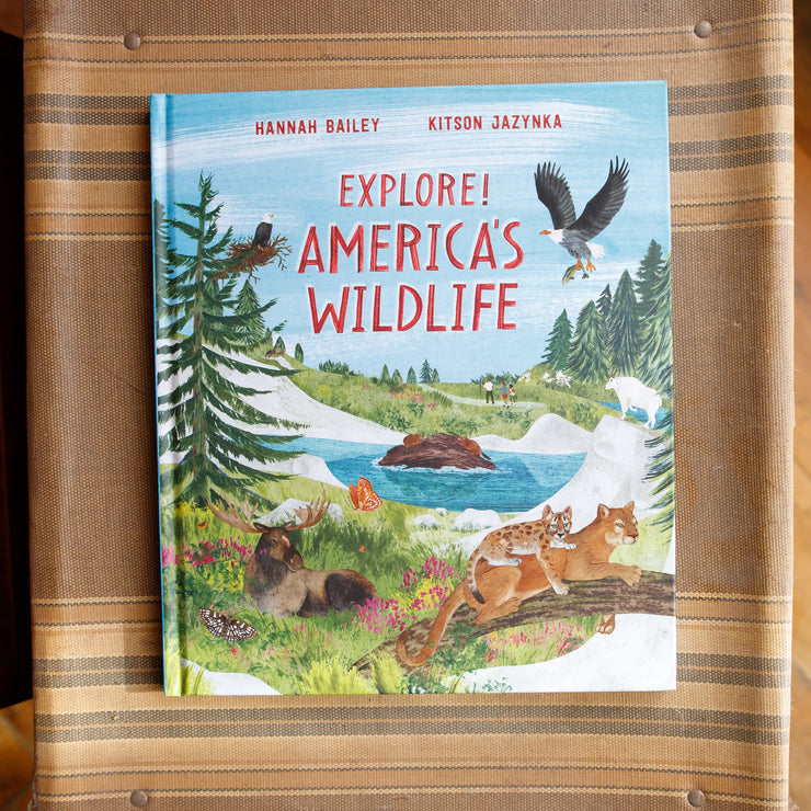 Kids book about american wildlife