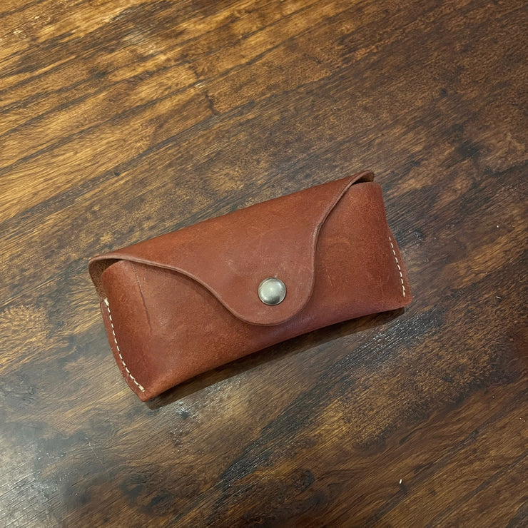 Leather Glasses Case - USA Made