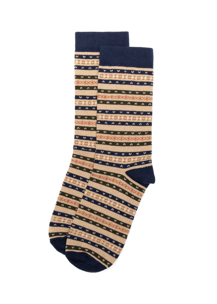 The Terrain Stripe Sock