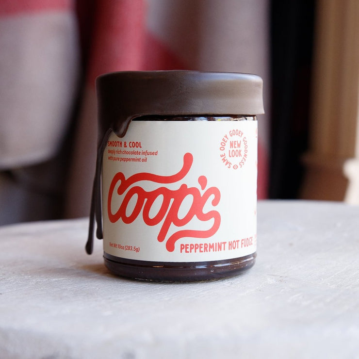 coops peppermint hot fudge