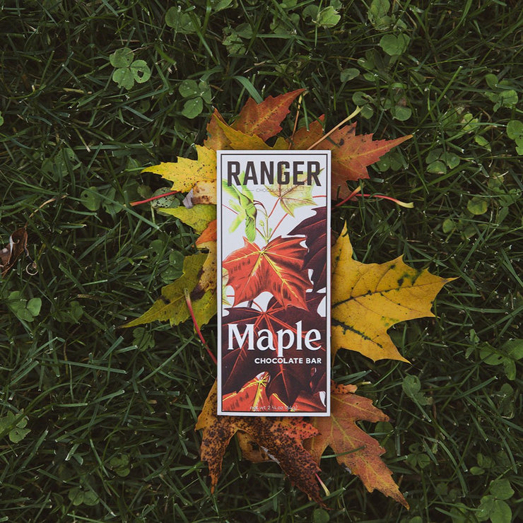 Maple Chocolate Bar, 66% Cacao