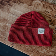 upcycled cotton USA made beanies and socks