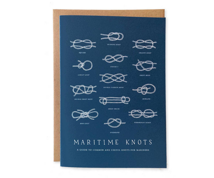 Maritime Knots Greeting Card - The Local Branch