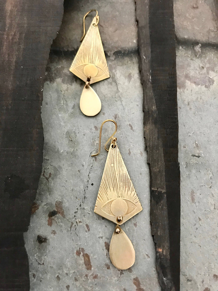 Crying Earrings  - USA Made