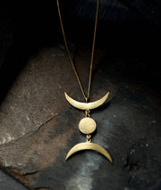 Triple Goddess Necklace