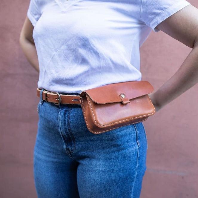 Handcrafted Leather Belt Bag - USA MADE – The Local Branch