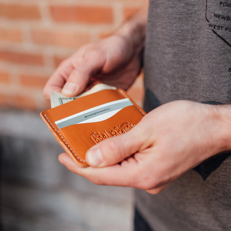 Leather Slim Wallet - The Local Branch