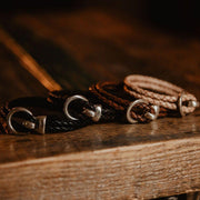 Braided Leather Bracelet - The Local Branch