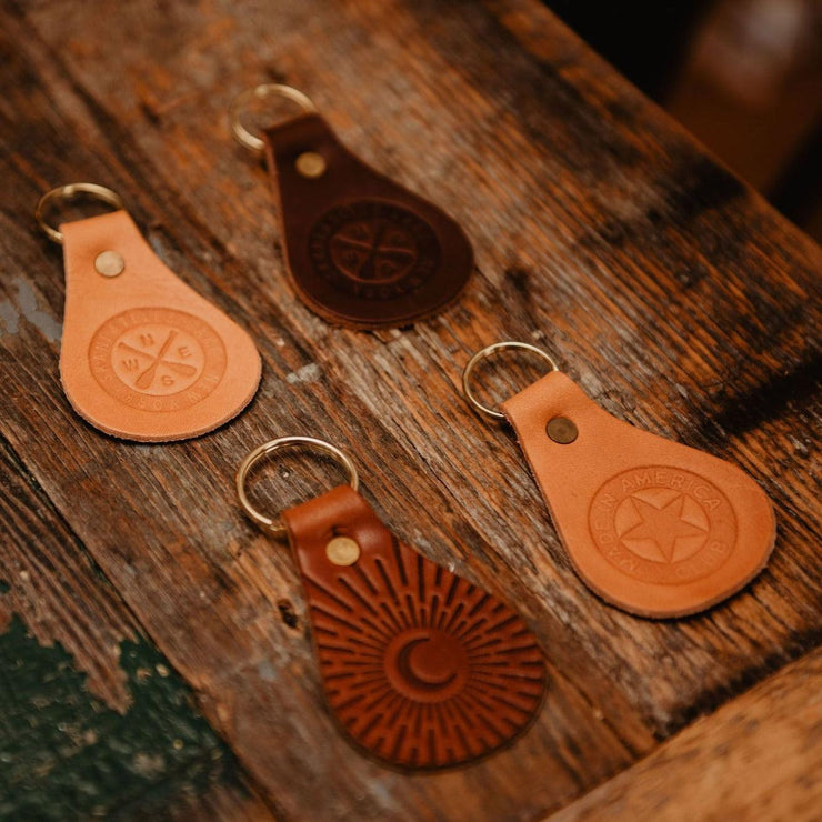Leather Key Fobs - The Local Branch