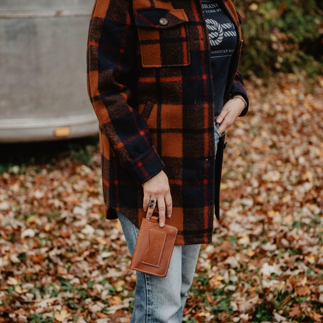 Handmade Leather Wrist Wallet - USA MADE – The Local Branch