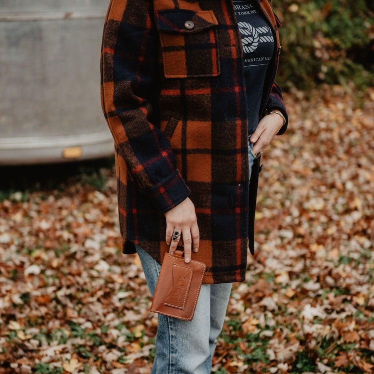 Handmade Leather Wrist Wallet - USA MADE – The Local Branch