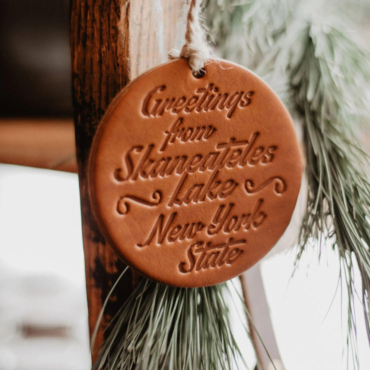 Leather Ornament - The Local Branch