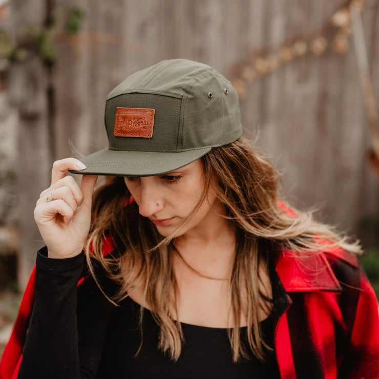 Camp Hat // Leather Patch - The Local Branch