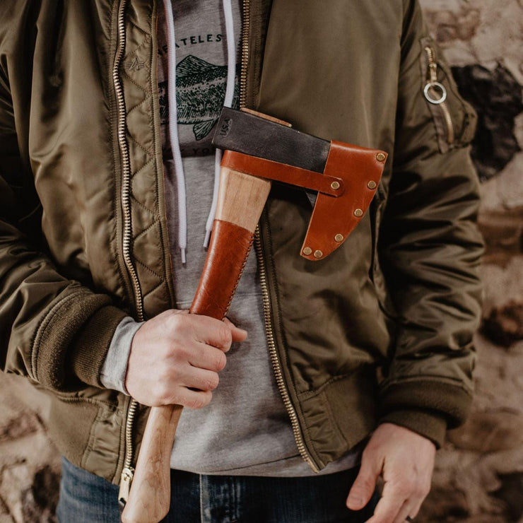 Leather Wrapped Axe & Hatchet - The Local Branch